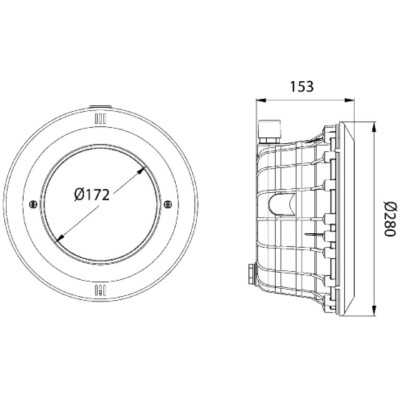 Světlo VA originál LED - 16W, bílá