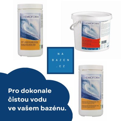 Balíček bazénové chemie (nejen) na odzimování