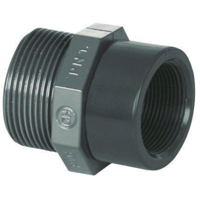 PVC tvarovka - Redukce 1/2“ ext. x 3/8“ int.